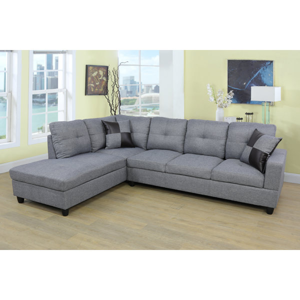 Mercury Row® Brett 103.5" Wide Sofa and Chaise & Reviews Wayfair